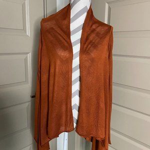 Women's Drape Open-front Cardigan
